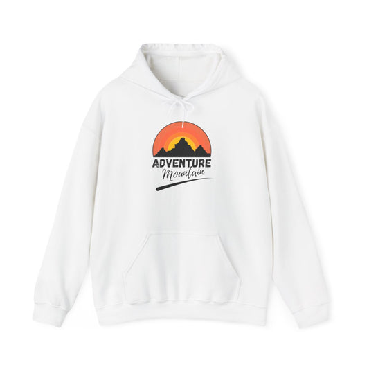 Adventure Mountain Hoodie - Cozy Unisex Sweatshirt for Outdoor Lovers, Perfect Gift for Camping, Hiking, Travel, and Adventure Seekers